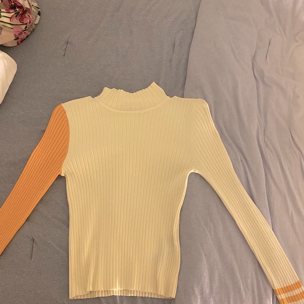 Zara knit ribbed turtleneck